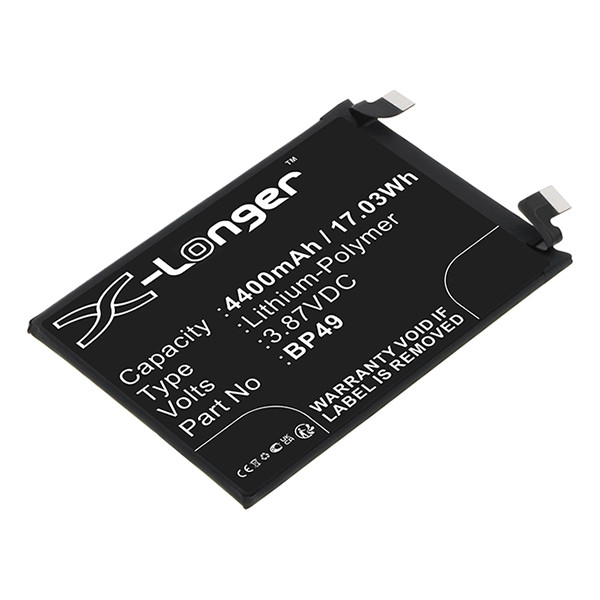 Poco BP49 accu (3.87 V, 4400 mAh, 123accu huismerk)  APO00201 - 1