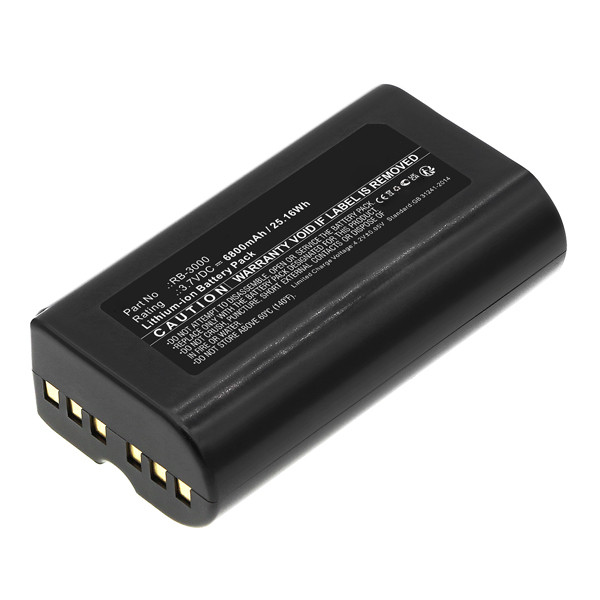 Posiflex RB-3000 accu (6800 mAh, 123accu huismerk)  APO00218 - 1
