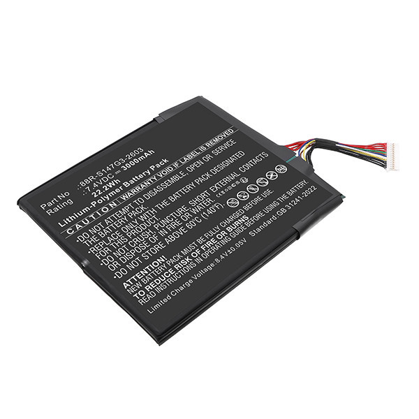 Positivo 88R-S147G3-2603 /  S14-7G-2S1P3000-0 accu (7.4 V, 3000 mAh, 123accu huismerk) APO00252 - 1