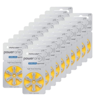 Power One PowerOne 10 / PR70 / Geel gehoorapparaat batterij 120 stuks  APO00208