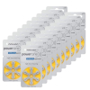 Power One PowerOne 10 / PR70 / Geel gehoorapparaat batterij 120 stuks  APO00208