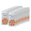 PowerOne 13 / PR48 / Oranje gehoorapparaat batterij 120 stuks