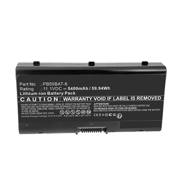 Powerspec CLH571NB accu (11.1 V, 5400 mAh, 123accu huismerk)  APO00238 - 1