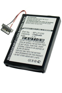 Praktiker MX / BP-LP1200 / 541380530005 accu (1700 mAh, 123accu huismerk)  APR00013