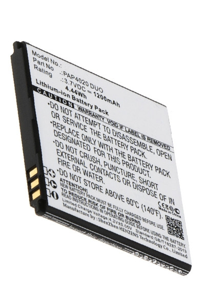Prestigio PAP4020 DUO accu (1200 mAh, 123accu huismerk)  APR00073 - 1