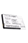Prestigio PAP5500 DUO accu (2000 mAh, 123accu huismerk) APR00067 - 1