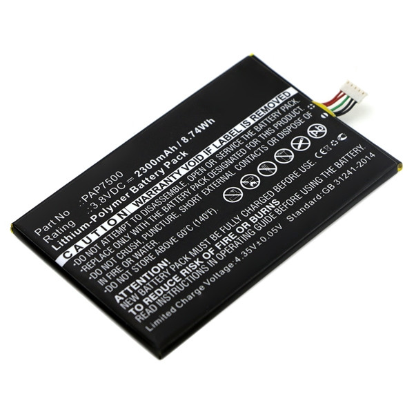 Prestigio PAP7500 accu (2300 mAh, 123accu huismerk)  APR00078 - 1