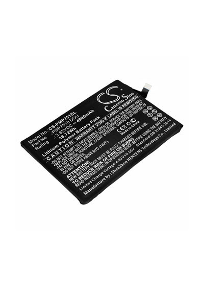 Prestigio PSP7510DOU accu (4900 mAh, 123accu huismerk)  APR00152 - 1