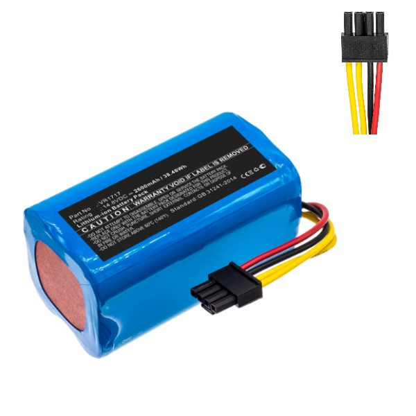 Proscenic / Airrobo VR1717 accu (14.8 V, 2600 mAh, 123accu huismerk)  APR00167 - 1