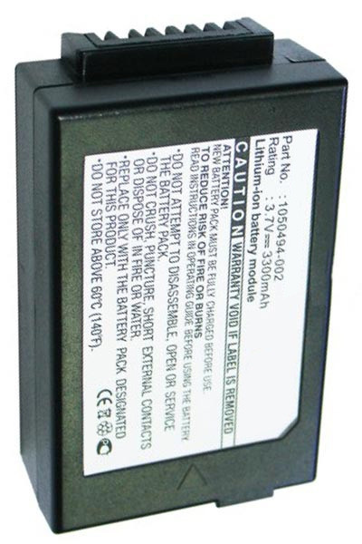 Psion WA3010 / 1050494-002 / WA3006 accu (2000 mAh, 123accu huismerk)  APS00001 - 1