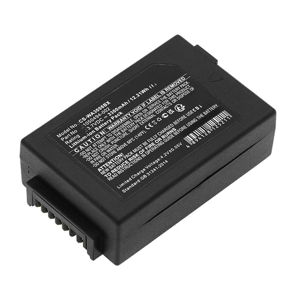 Psion WA3010 / 1050494-002 / WA3006 accu (3300 mAh, 123accu huismerk) APS00012 - 1