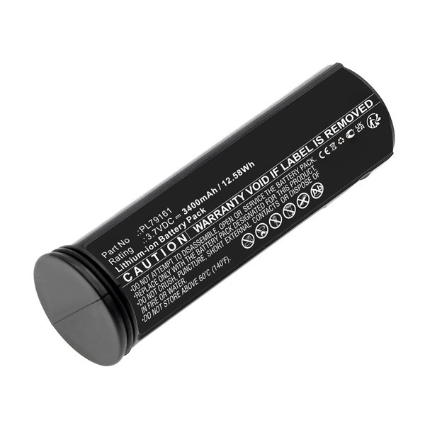 Pulsar APS 3 / PL79161 accu (3.7 V, 3400 mAh, 123accu huismerk)  APU00191 - 1