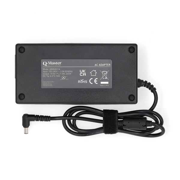 Asus adapter (19.5 V, 11.8 A, 230 W, 6.0 x 3.7 plugmaat, Q-Master) QMA00014 - 2