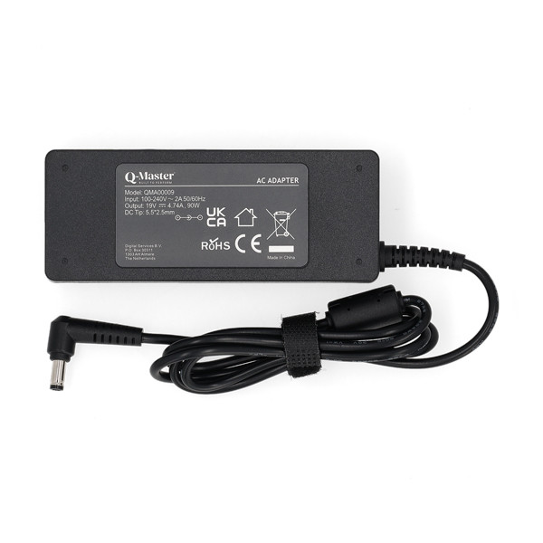 Asus adapter (19 V, 4.74 A, 90 W, 5.5 x 2.5 plugmaat, Q-Master) QMA00009 - 2