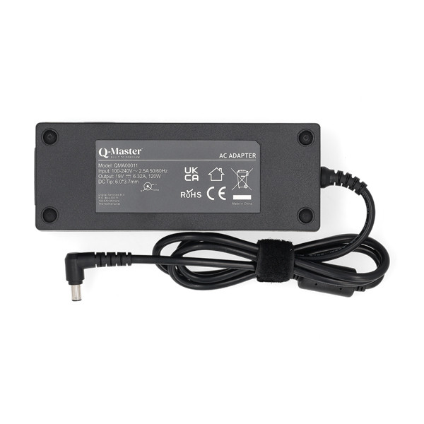 Asus adapter (19 V, 6.32 A, 120 W, 5.5 x 2.5 plugmaat, Q-Master) QMA00011 - 2