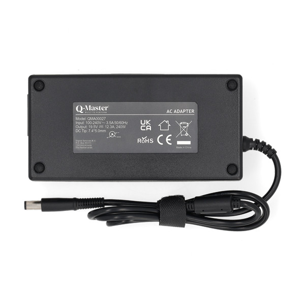 Dell adapter (19.5 V, 12.3 A, 240 W, 7.4 x 5.0 plugmaat, Q-Master) QMA00027 - 2