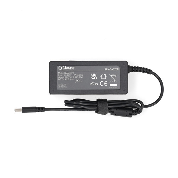 Dell adapter (19.5 V, 3.33 A, 65 W, 4.5 x 3.0 plugmaat, Q-Master) QMA00020 - 2