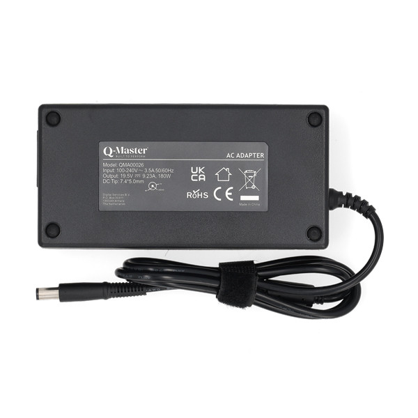 Dell adapter (19.5 V, 9.23 A, 180 W, 7.4 x 5.0 plugmaat, Q-Master) QMA00026 - 2