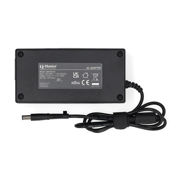 HP adapter (19.5 V, 7.7 A, 150 W, 7.4 x 5.0 plugmaat, Q-Master) QMA00036 - 2