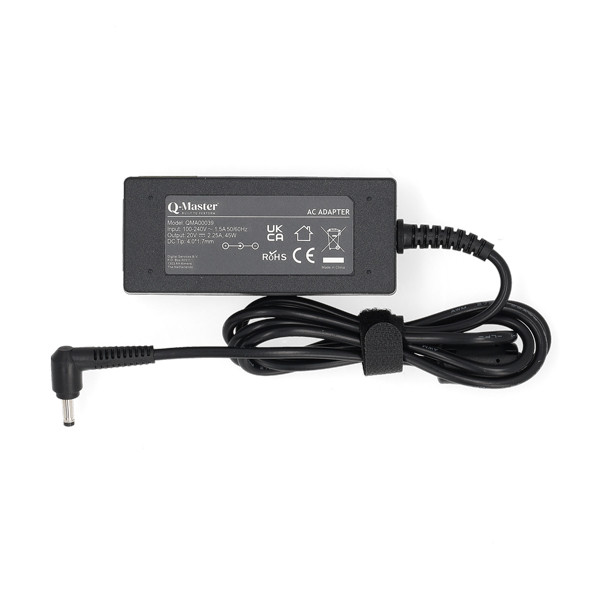 Lenovo adapter (20 V, 2.25 A, 45 W, 4.0 x 1.7 plugmaat, Q-Master) QMA00039 - 2