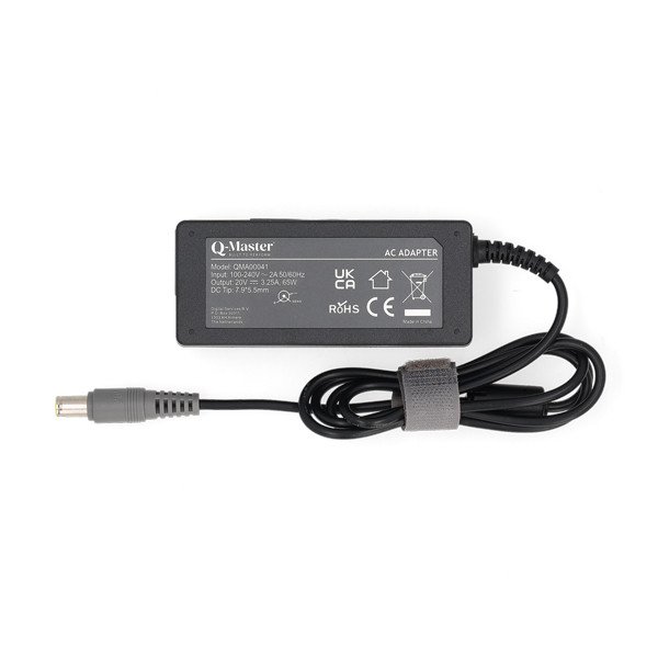 Lenovo adapter (20 V, 3.25 A, 65 W, 7.9 x 5.5 plugmaat, Q-Master) QMA00041 - 2