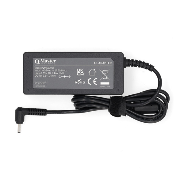 Medion adapter (19 V, 3.42 A, 65 W, 3.5 x 1.35 plugmaat, Q-Master) QMA00055 - 2