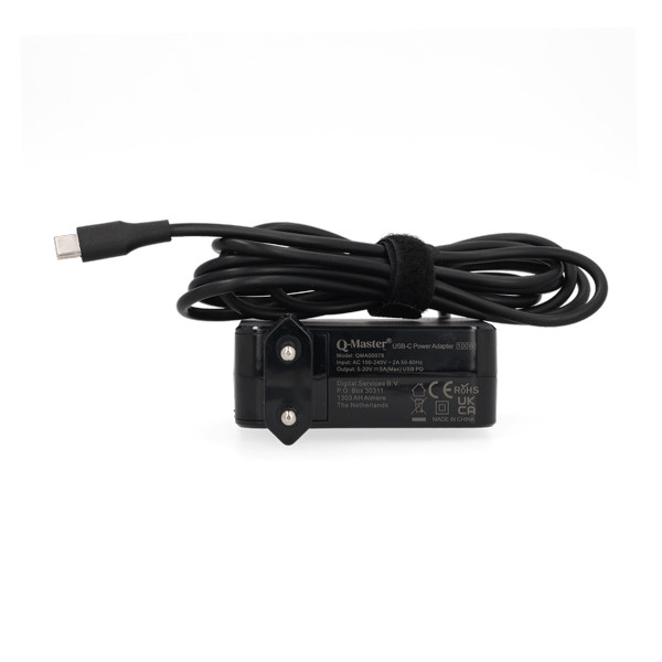Universele USB-C 100W oplader PD 3.0 (20 V, 5 A, 100 W, Q-Master) QMA00078 - 2