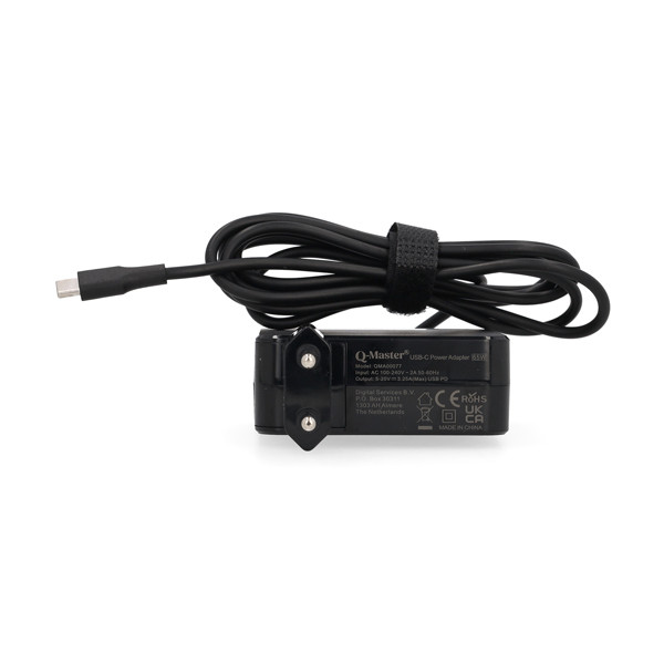 Universele USB-C 65W oplader PD 3.0 (20 V, 3.25 A, 65 W, Q-Master) QMA00077 - 2