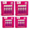 Q-Nomic Power AA / FR6 + AAA / FR03 Lithium batterij 16 stuks