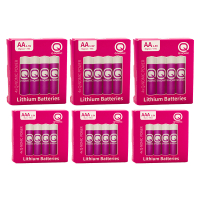 Q-Nomic Power AA / FR6 + AAA / FR03 Lithium batterij 24 stuks  AQN00090
