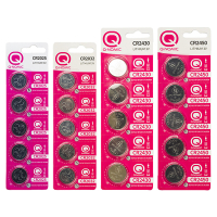 Q-Nomic Power CR2025 / CR2032 / CR2430 / CR2450 3V Lithium knoopcel batterij 20 stuks  AQN00066