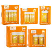 Q-Nomic Power Mix Set AA / AAA / C / D / 9V Alkaline Batterij (13 stuks)  AQN00045