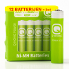 Q-Nomic Power Oplaadbare AAA / HR03 Ni-Mh batterijen (12 stuks, 800 mAh)