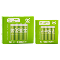 Q-Nomic Power Oplaadbare AA / HR6 + AAA / HR03 Ni-Mh batterijen (8 stuks)  AQN00103