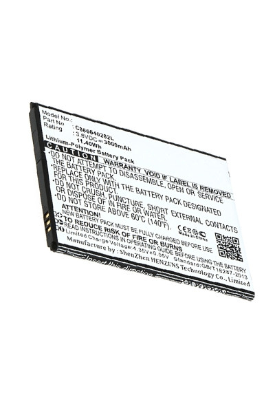 QMobile C866640282L accu (3000 mAh, 123accu huismerk)  AQM00002 - 1