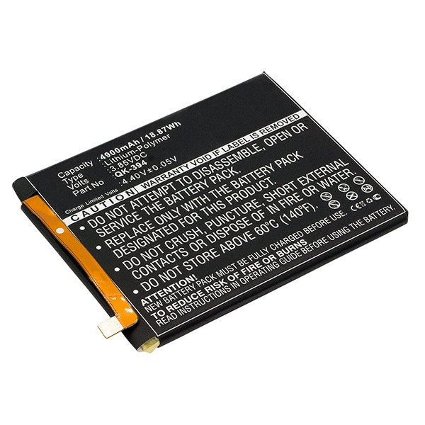 QiKu KKL410SL accu (4900 mAh, 123accu huismerk)  AQI00001 - 1
