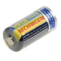 RCR123A batterij (3 V, 500 mAh, Li-Fe, 123accu huismerk)  A2P00001