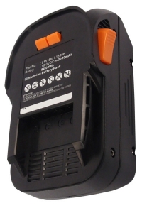 RIDGID L1815R / L1830R / AC840084 accu (18 V, 3000 mAh, Li-ion, 123accu huismerk)  ARI00035