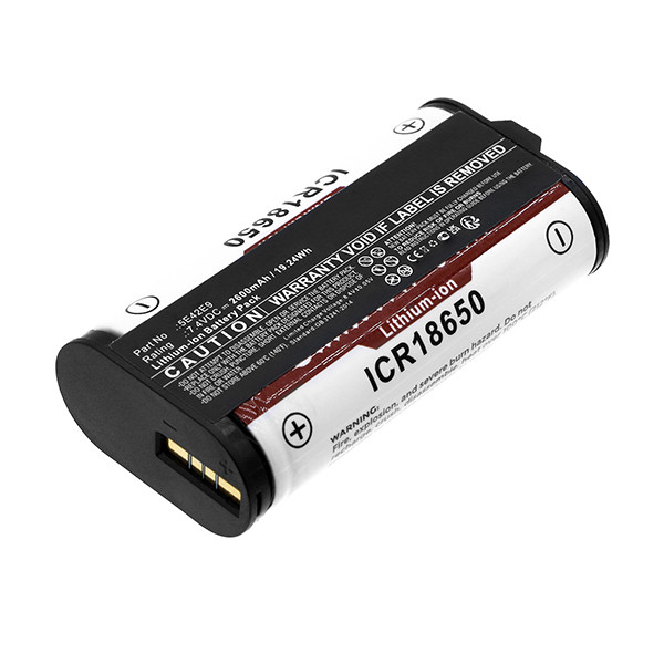 RING 5E42E9 accu (7.4 V, 2600 mAh, 123accu huismerk) ARI00089 - 1
