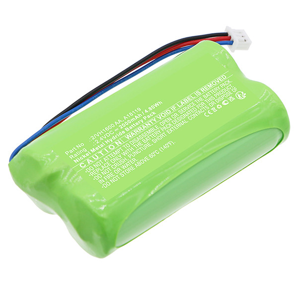 Raymarine A18119 / 2/VH1600 AA accu (2.4 V, 2000 mAh, 123accu huismerk)  ARA00140 - 1