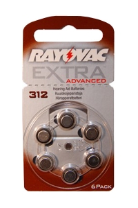 Rayovac 12A / 312A / ME7Z batterij (1.45 V)  ARA00045