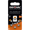 Rayovac Acoustic Special 13 / PR48 / Oranje gehoorapparaat batterij 6 stuks  ARA00092