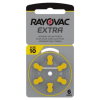 Rayovac Extra Advanced 10 / PR70 / Geel gehoorapparaat batterij 6 stuks