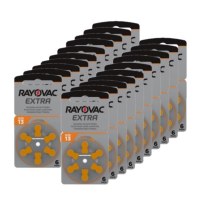 Rayovac Extra Advanced 13 / PR48 / Oranje voordeelpak 120 stuks  ARA00132