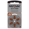 Rayovac Extra Advanced 312 / PR41 / Bruin gehoorapparaat batterij 6 stuks  204802