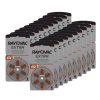 Rayovac Extra Advanced 312 / PR41 / Bruin voordeelpak 120 stuks