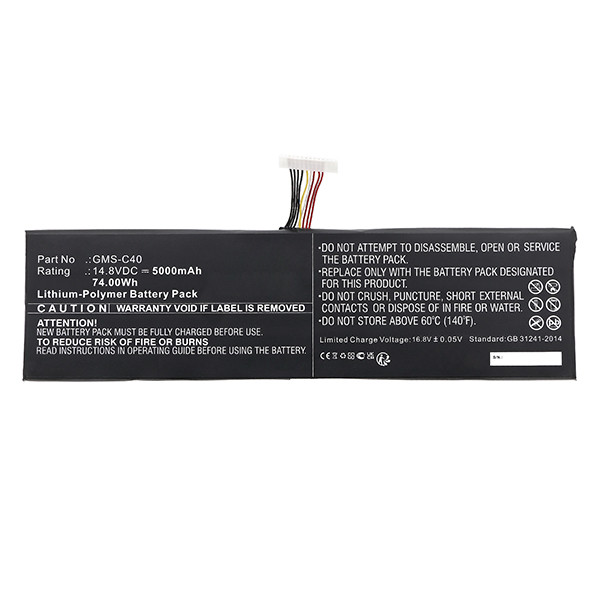 Razer GMS-C40 / 961TA005F / RZ09-0099 accu (14.8 V, 5000 mAh, 123accu huismerk)  ARA00141 - 3