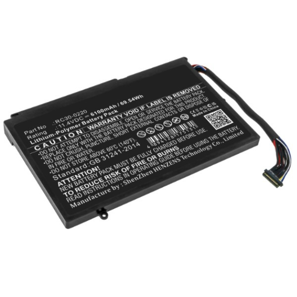 Razer RC30-0220 accu (11.4 V, 6100 mAh, 123accu huismerk)  ARA00126 - 1