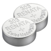 Renata 303 / SR1154SW / SR44 zilveroxide knoopcel batterij 2 stuks ARE00365 - 1