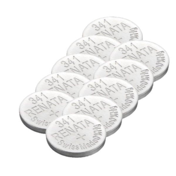 Renata 341 / SR714SW zilveroxide knoopcel batterij 10 stuks ARE00246 - 1